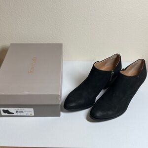 Franco Sarto Black Bootie Shoes